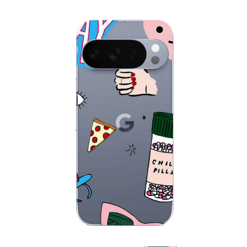 Google Pixel 10 Pro Chill Transparent Silicone TPU Θήκη